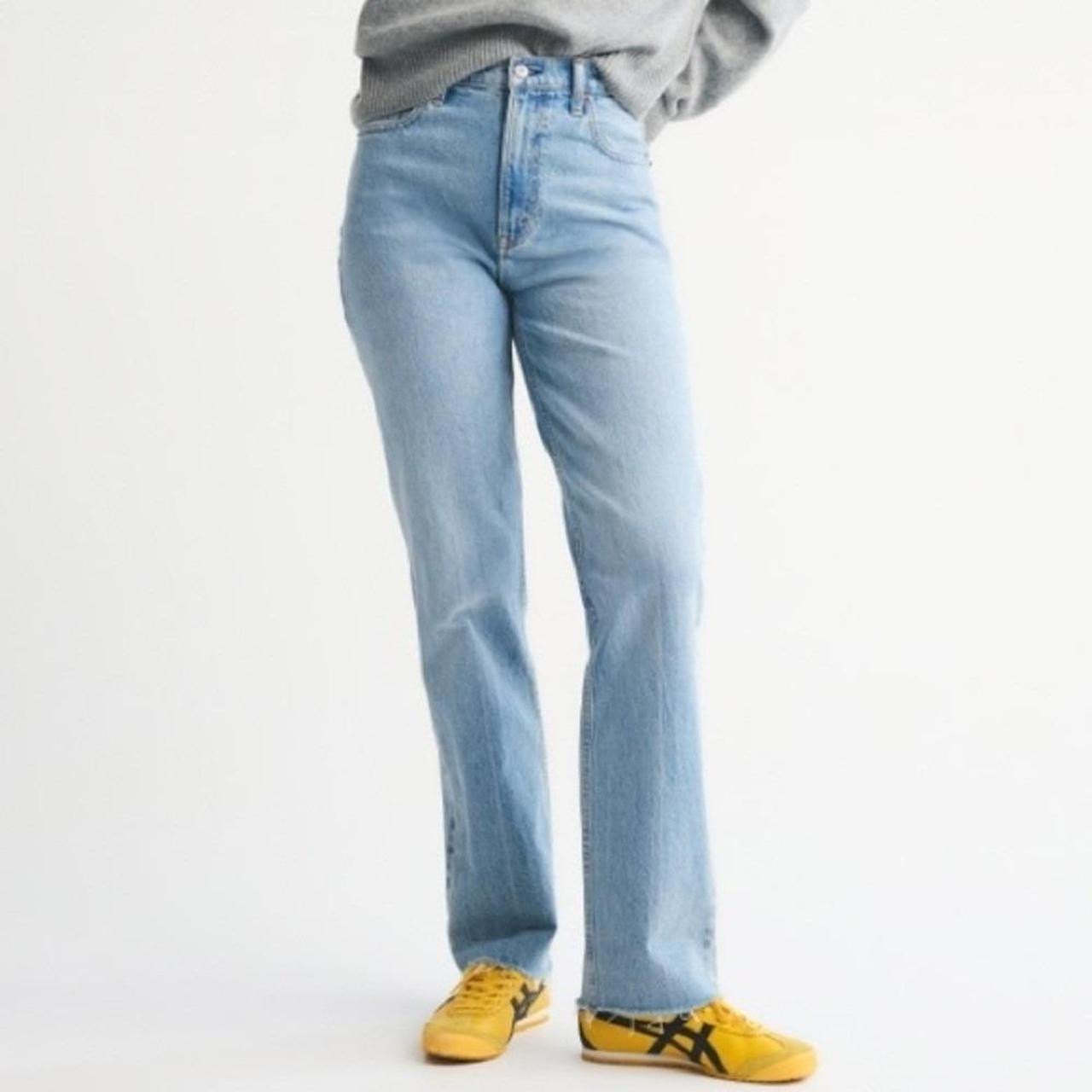 Abercrombie & Fitch Women's Jeans - Blue - 29 | Depop US