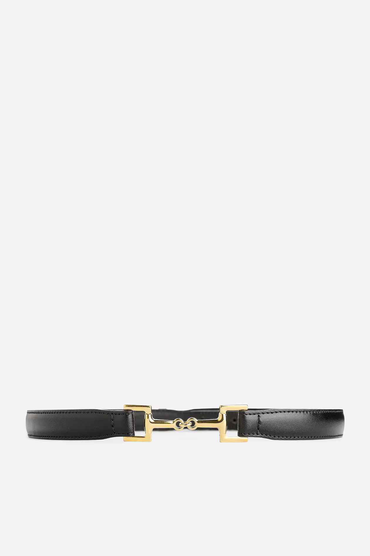 Horsebit Buckle Leather Belt | H&M (UK, MY, IN, SG, PH, TW, HK)