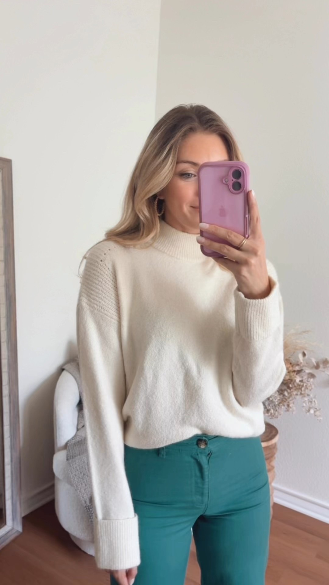Wearing a white sweater from Nordstrom sale and cropped jeans

#LTKSeasonal #LTKSaleAlert #LTKautumn