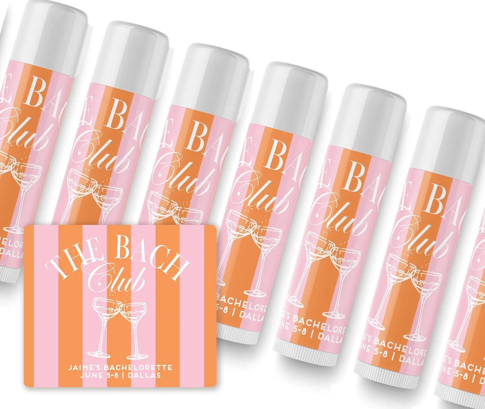Bachelorette Lip Balm Favors SET - The Bach Club - Beach Bachelorette-  The Bachelorette Club - C... | Etsy (Global)