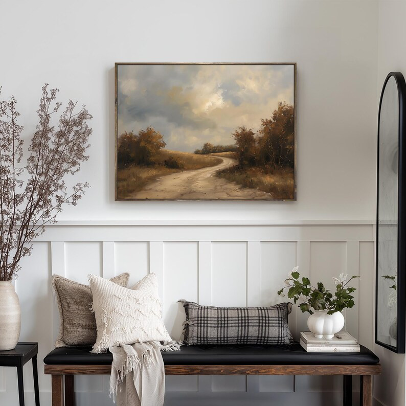 Fall Landscape Canvas Art - "autumn Passage" | Paper Print | Fall Wall Art | Simply Inspired Desi... | Etsy (US)