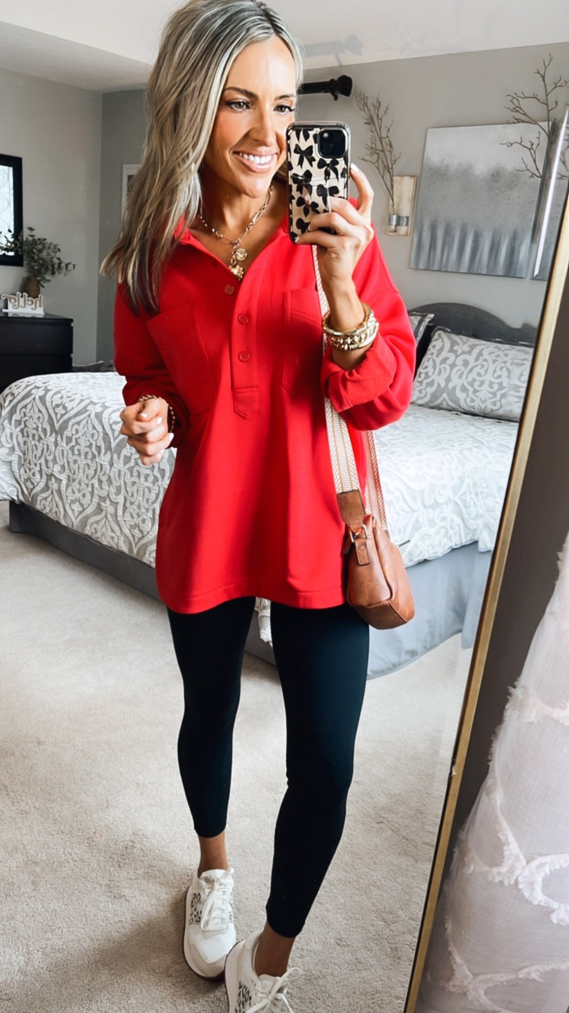 Cozy pullover sweatshirt that are long enough to wear with leggings! Wearing size small. Perfect cute casual fall outfit!

#LTKautumn #LTKStyleTip #LTKFindsUnder50