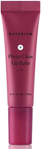 Naturium Phyto-Glow Lip Balm, Hydrating Lip Care with a Glossy Finish, 0.34 oz Jam | Amazon (US)