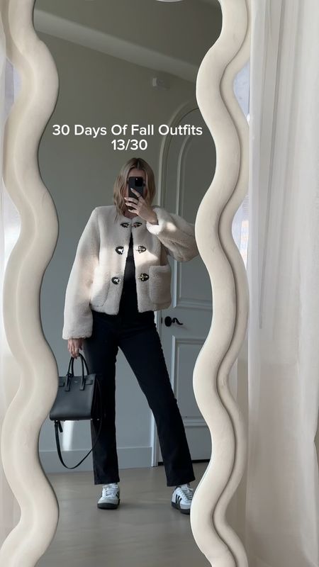 Fall Outfit Idea 🤍 Jacket is from Zara and linked on my IG account (highlight Fall 13/30) and I’ve linked similar ones here! 

#LTKVideo #LTKSeasonal #LTKfindsunder50