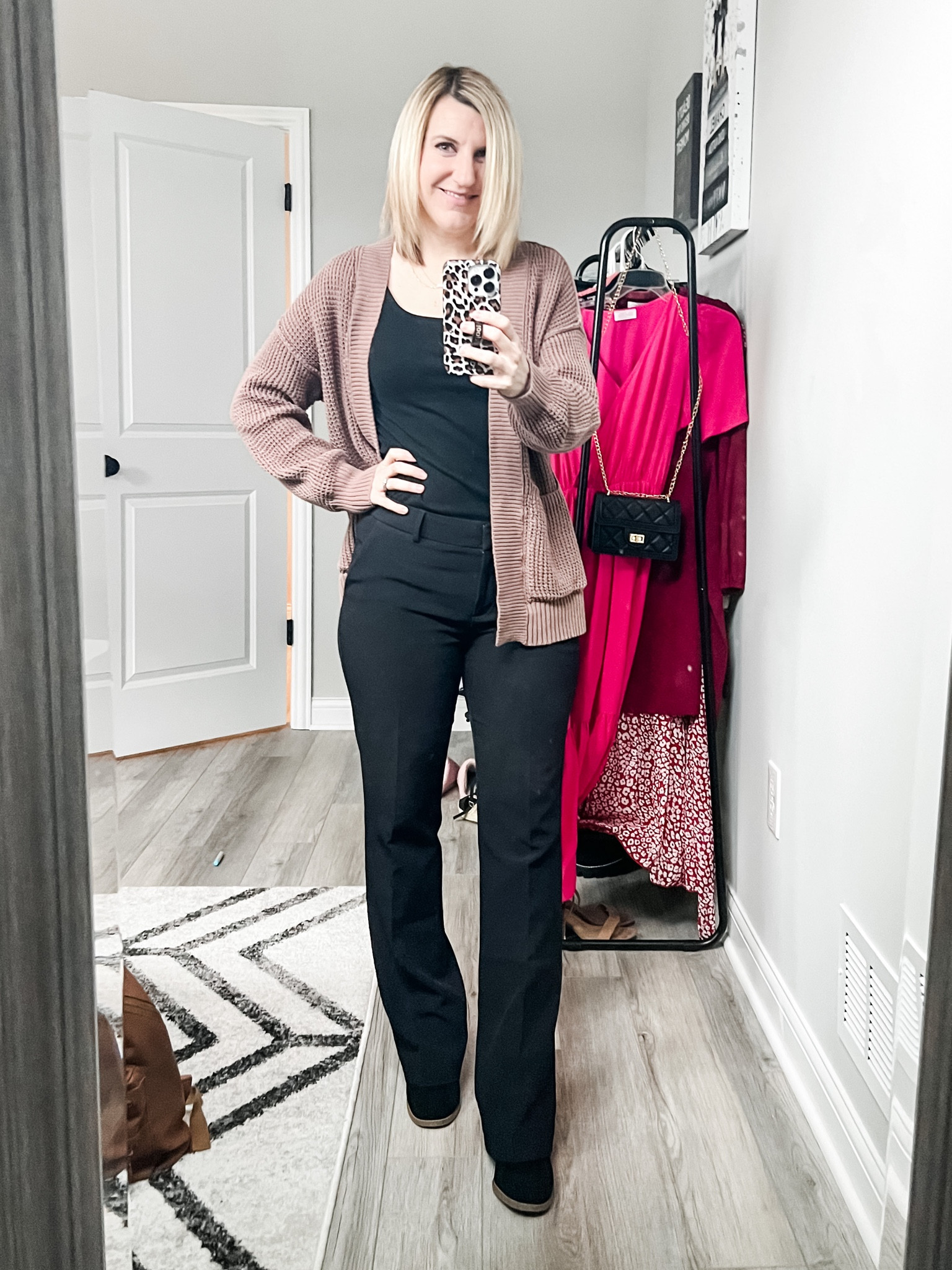 Casual workwear outfit. This cardigan comes in spring colors! Wearing a small 

#LTKunder50 #LTKSeasonal #LTKworkwear