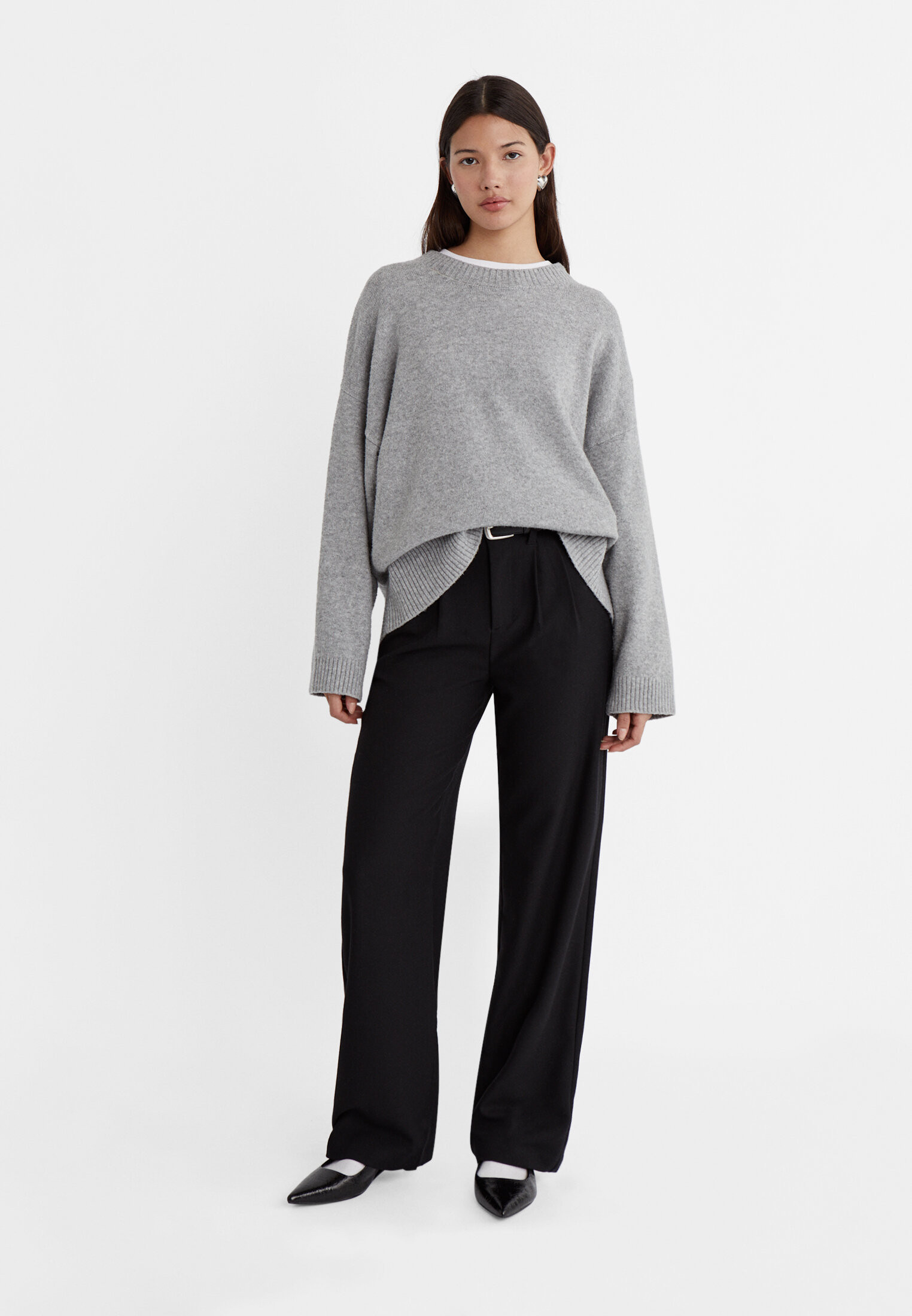 Soft-touch knit sweater | Stradivarius (UK)