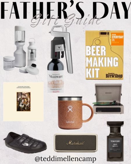 Found these great gifts for all the fathers out there! 

Turntable - coffee mug - beer maker - wine keeper - portable speaker - smoothie blender - slippers - cologne 

#LTKGiftGuide #LTKhome #LTKmens