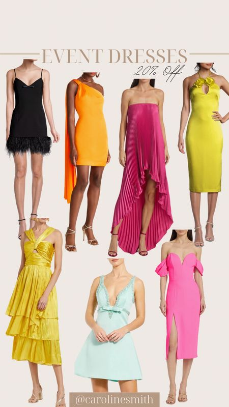 Event Dresses on Sale
20% off

Wedding guest dress, cocktail dress, feather dress, pink dress, yellow, Saks sale

#LTKsalealert #LTKwedding #LTKparties