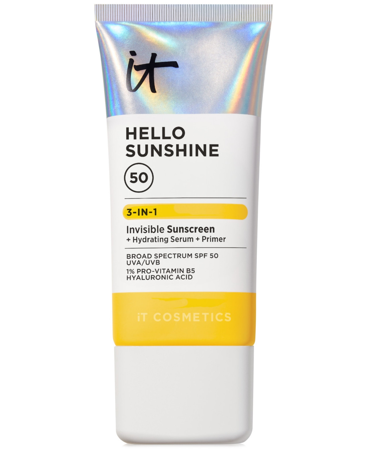 It Cosmetics Hello Sunshine Invisible Face Sunscreen Spf 50- Jumbo | Macy's