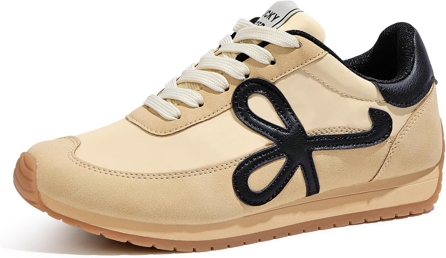 LUCKY STEP Women's Fashion Sneakers Trendy Stylish Low Top Classic Retro Casual Ladies Comfortabl... | Amazon (US)