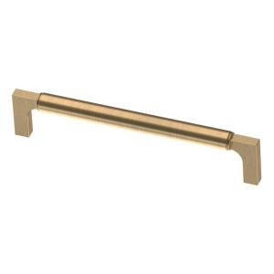 Artesia 6-5/16 in. (160mm) Center-to-Center Champagne Bronze Bar Drawer Pull | The Home Depot