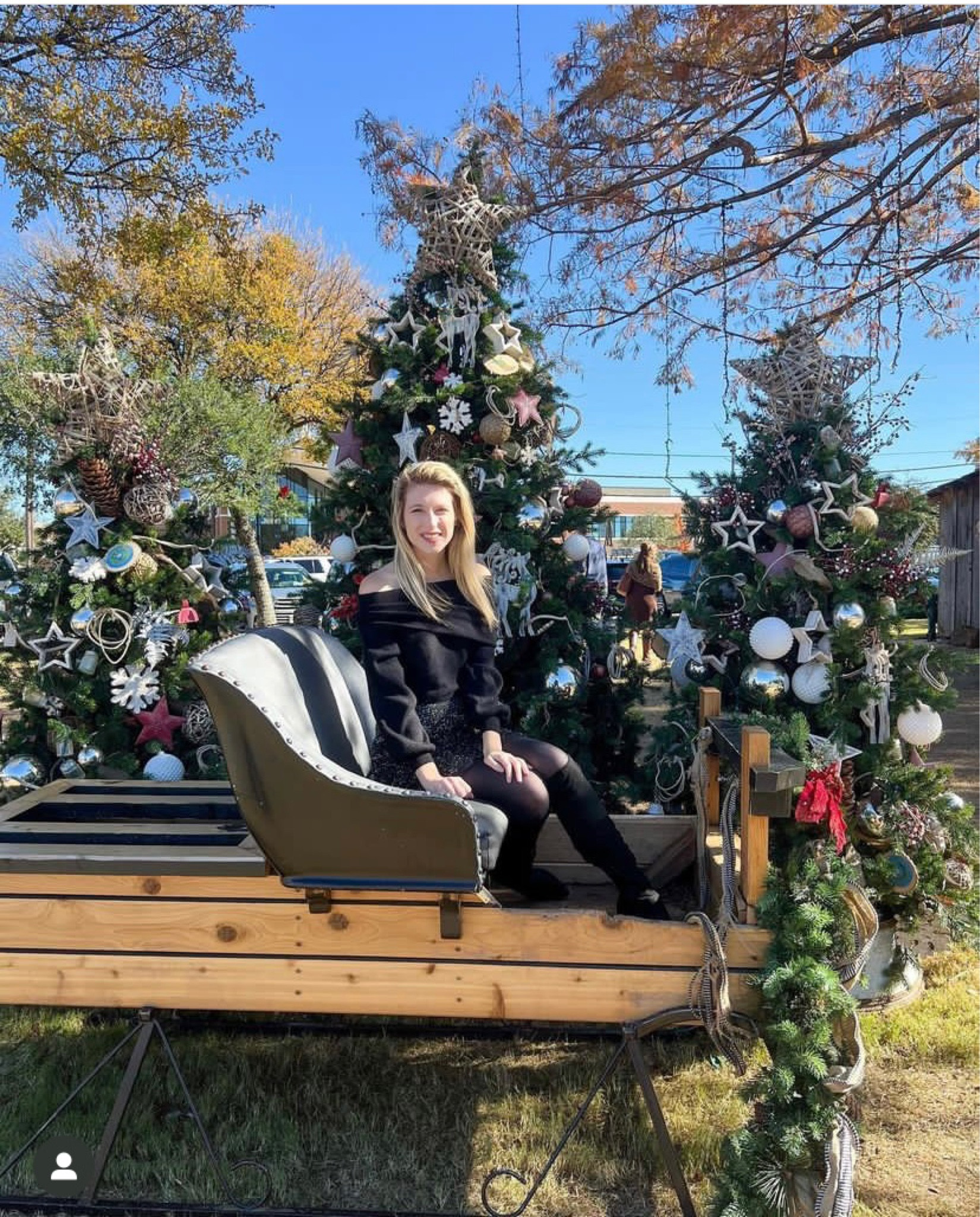 Sleigh into the NY with this holiday outfit ! An off the shoulder black sweater paired with a sequin black mini skirt ! 

#LTKSeasonal #LTKHoliday