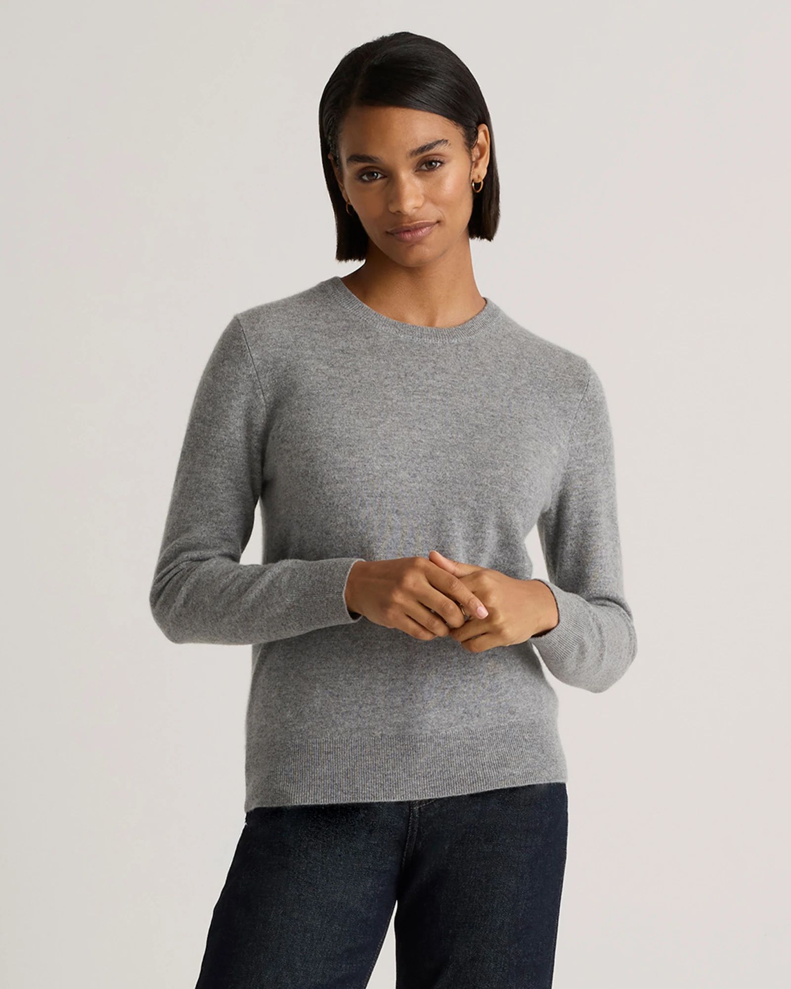 Mongolian Cashmere Crewneck Sweater | Quince