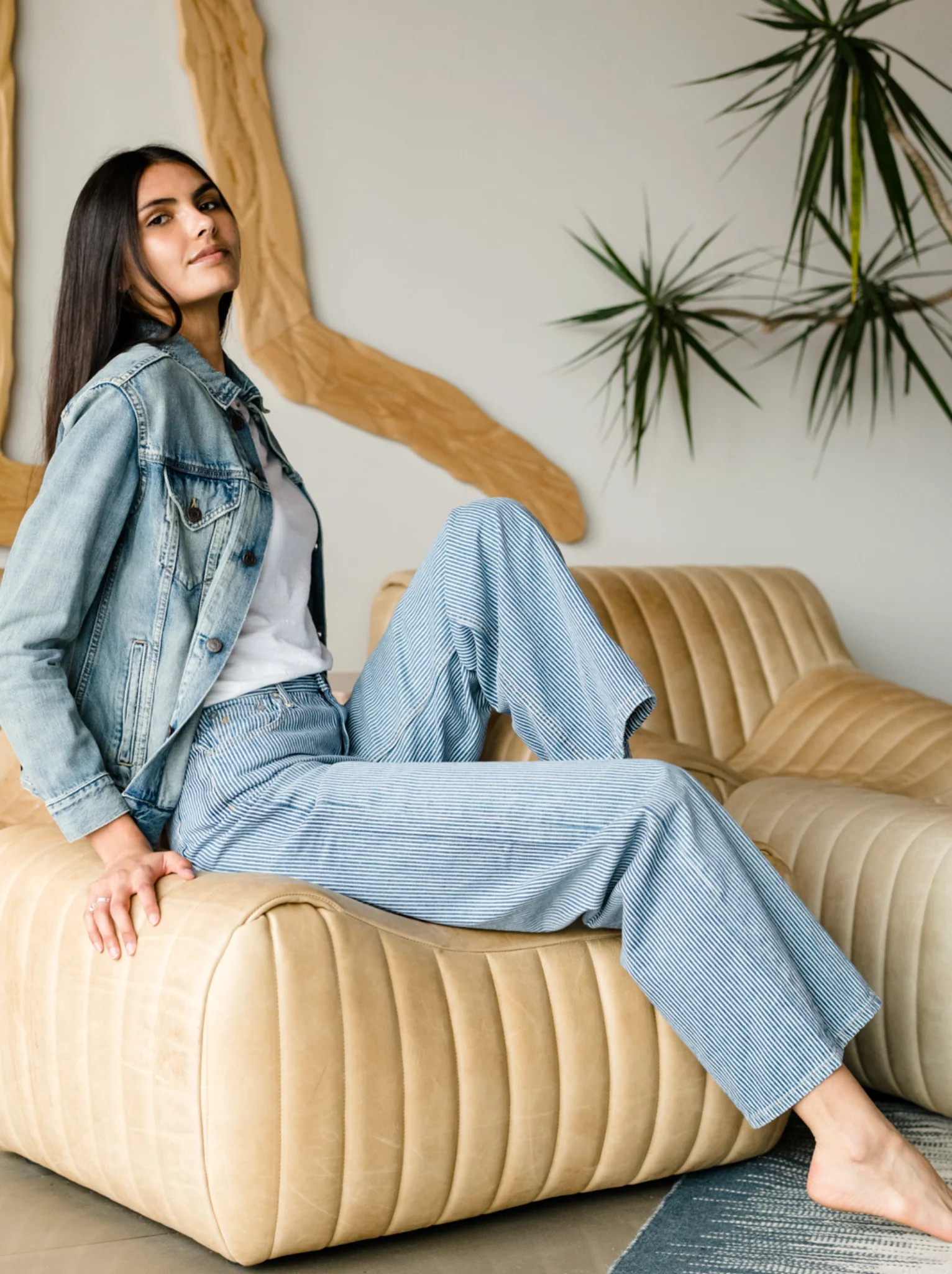 Elaine Wide Leg Jean | ABLE Clothing