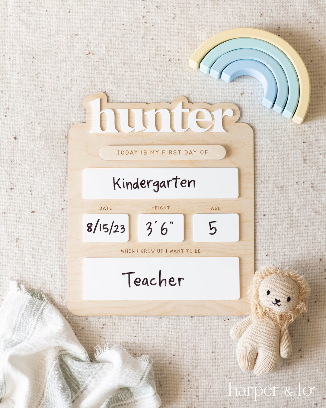 Personalized Last Day of School Sign, First Day of School Board Sign, Custom First Day of School ... | Etsy (US)