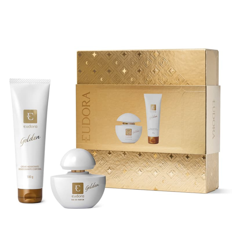 Kit Presente Golden: Eau De Parfum 35ml + Creme Hidratante Desodorante Corporal 100g | Eudora | Eudora (BR)