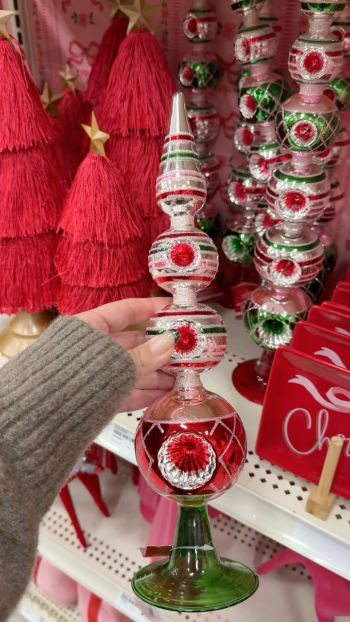 Gorgeous, sparkly, and comes in 2 sizes at Michaels! perfect for a shelf or mantle.  

 #LTKHoliday #LTKSeasonal #LTKHome