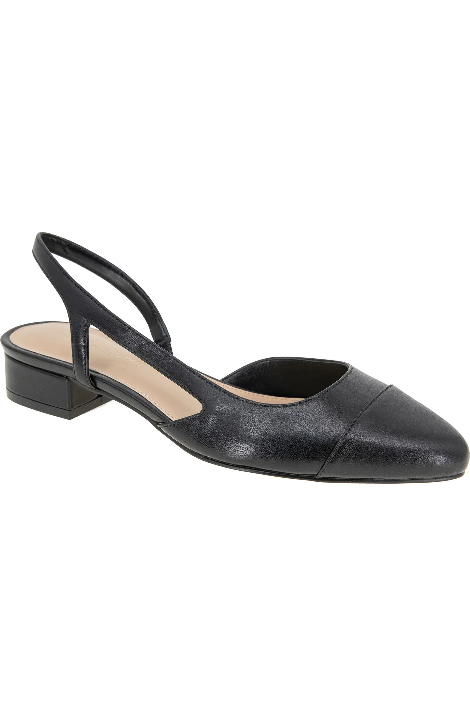 Tillie Slingback Cap Toe Pump (Women) | Nordstrom
