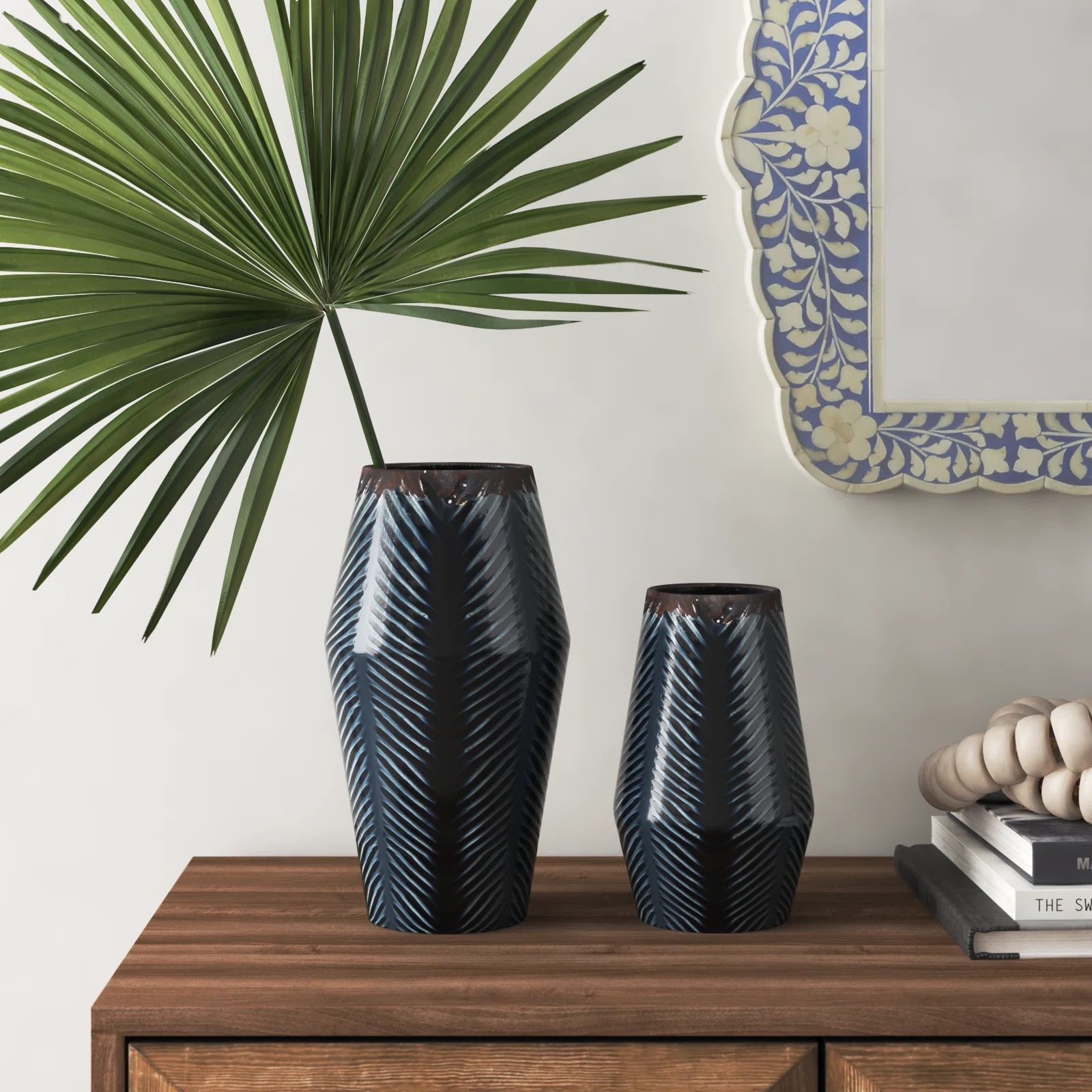 Mistana™ 2 Piece Duren Ceramic Table Vase Set & Reviews | Wayfair | Wayfair North America