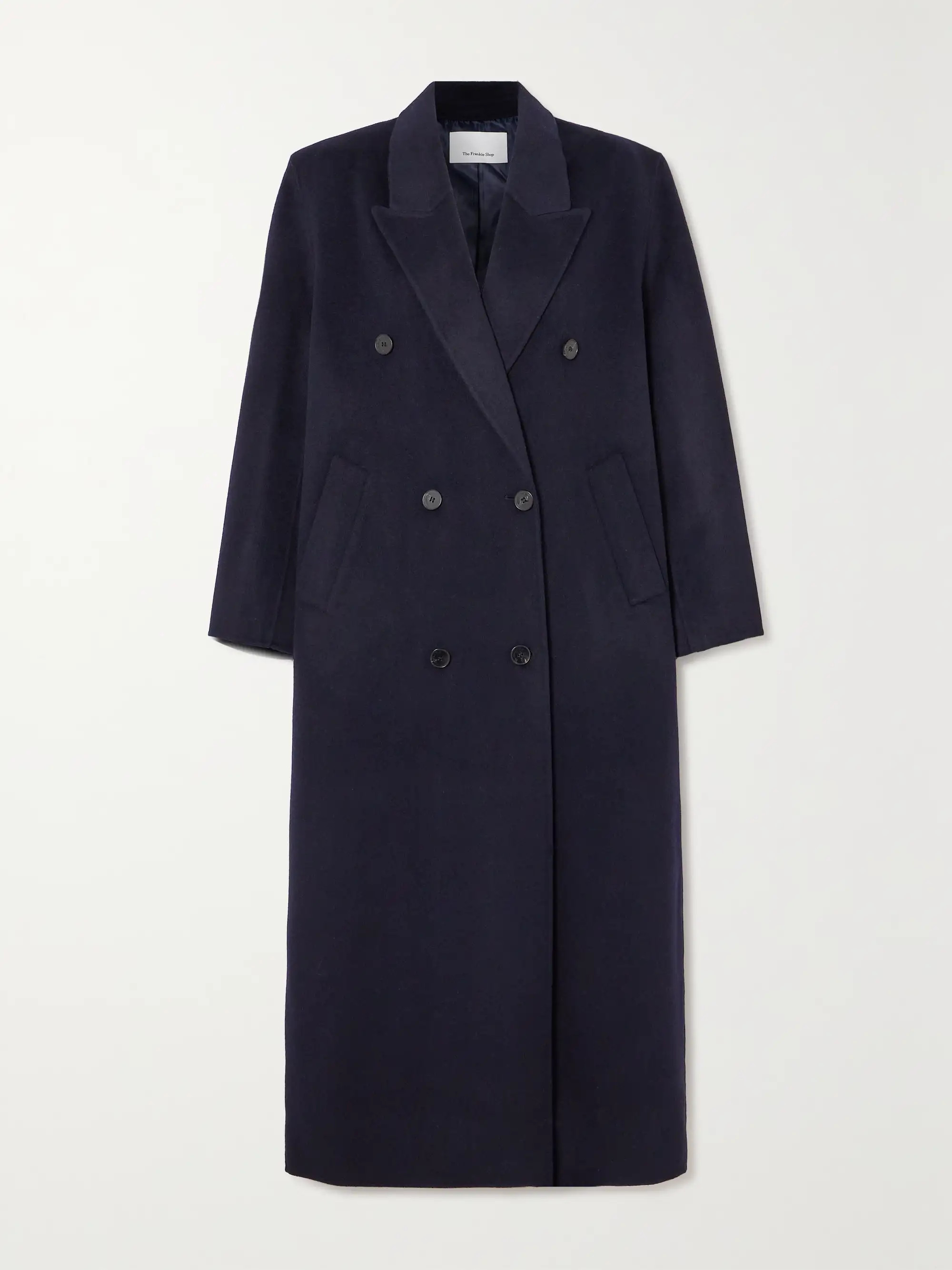 Gaia oversized double-breasted wool-blend felt coat | NET-A-PORTER (UK & EU)