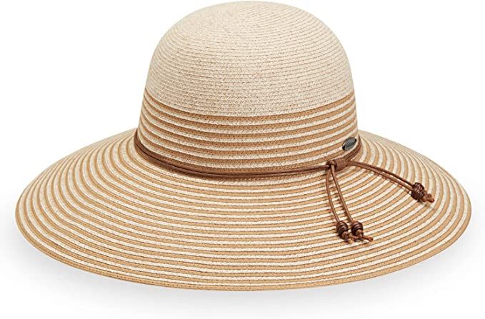Wallaroo Hat Company Women’s Marseille Sun Hat – UPF 50+ – Broad Brim – Lightweight – A... | Amazon (US)