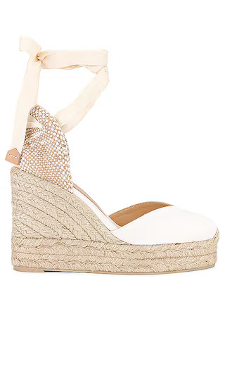 Chiara Wedge in Crudo | Revolve Clothing (Global)