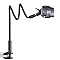 SAIJI Gooseneck Bed Phone Holder, Flexible Long Arm Phone Mount for Desk, Clip Bracket Clamp Stan... | Amazon (US)
