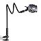 SAIJI Gooseneck Bed Phone Holder, Flexible Long Arm Phone Mount for Desk, Clip Bracket Clamp Stan... | Amazon (US)