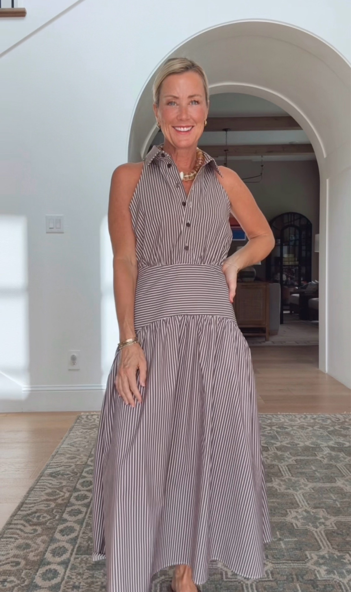 Yall know how much I love this shirtdress style! So excited about this new print. 

Dress: xs

#LTKootd #LTKOver40 #LTKSeasonal