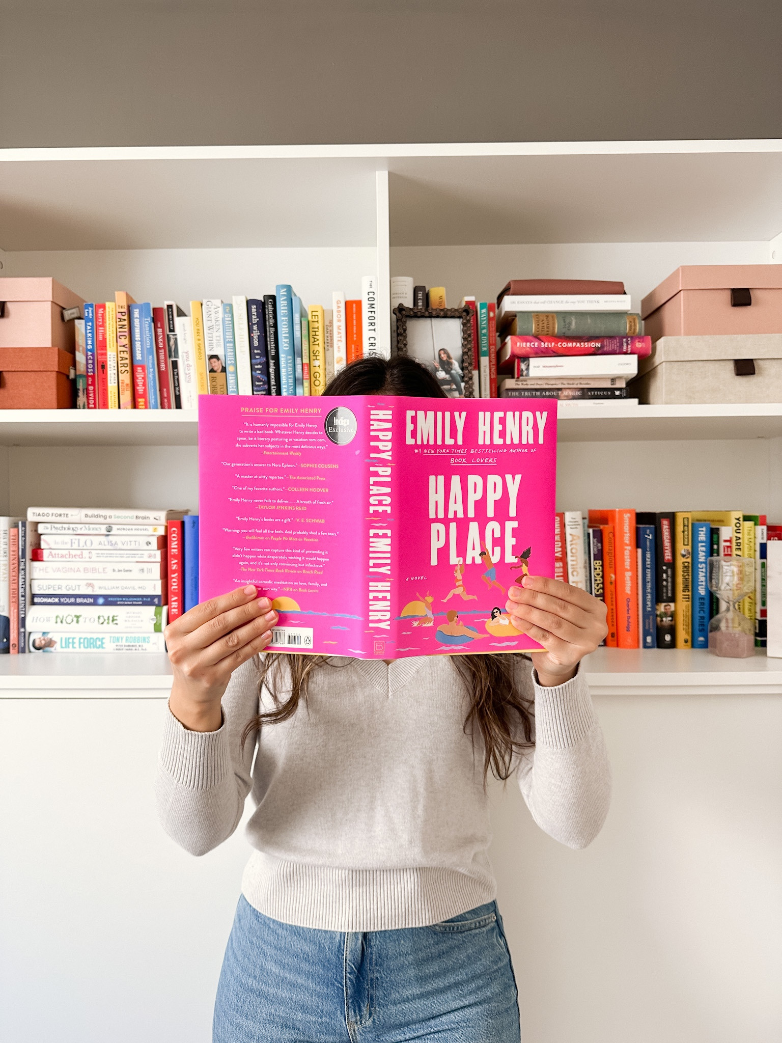 Contrary to the title, “Happy Place,” Emily Henry uses Harriet & Wyn’s story to address the not so happy realities of life — heartbreak, grief, depression, and the complicated journey of defining who we are without being influenced by the weighty expectations of others. Despite the fact that Harriet and Wyn have broken off their engagement months ago, their reluctance to announce their break up to their friends forces them to keep the facade going an extra week during a special group trip. The book alternates between Harriet’s POV in the past and present, and the constant back and forth allows you to witness how this close-knit friend group evolves over the years. 

“Happy Place” is a love story, but not always in the traditional sense. On one hand, the soul of this book is the special bond Harriet & Wyn share that left me hungry to figure out where it all went wrong for them (and anxious to see how/if they could resolve it). But love stories don’t always have to be romantic. Our relationships with the people we love — our friends and or our family — go through inevitable waves too. So although Harriet and Wyn’s story has a big spotlight in “Happy Place,” it is by no means the only love story that gets shaken up & tested. 

The biggest takeaway I got from this story is that change is inevitable. We can take solace in our own version of our “happy place”  — maybe it’s a physical spot with great memories, a person that feels like home, or even a pocket of time in our past that we wish we could return to — but change needs to happen for us to grow into the people we’re meant to be. It reminded me the importance of finding happiness in the present by appreciating life as it currently is because it will never look exactly the same way again.....scary? Hell yes! ….Exciting? Absolutely.

To put it short: I was a fan.  4.5 / 5

#HappyPlace #BookRecommendations

#LTKGiftGuide