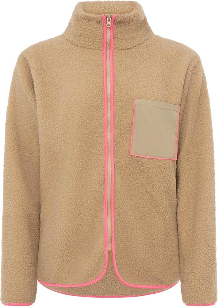 Zwillingsherz Damen Teddyjacke Classic \u2013 Kuschelige Fleece Jacke mit Rei\u00dfverschluss, Warm & Weich Uni : Amazon.de: Fashion | Amazon (DE)