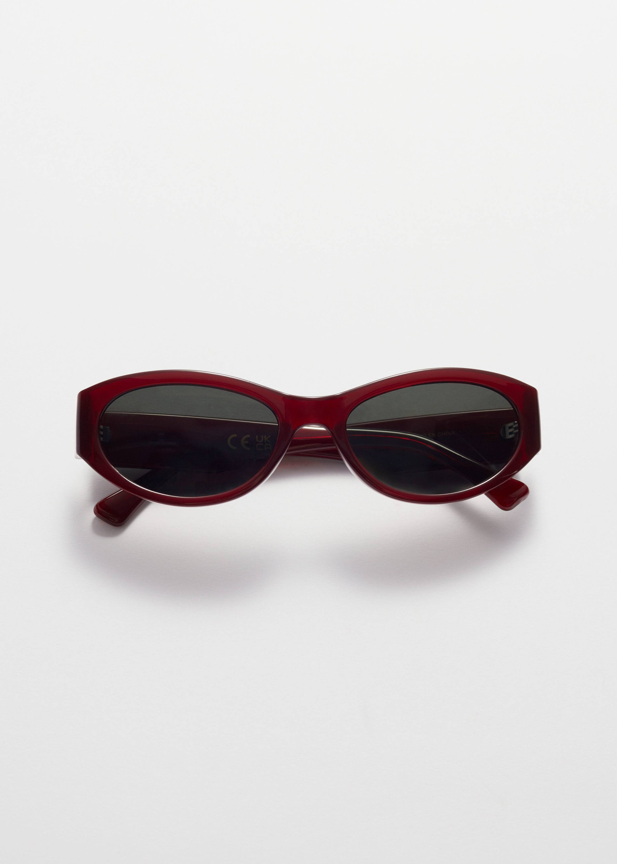 Oval Cat-Eye Sunglasses - Burgundy - & Other Stories GB | & Other Stories UK