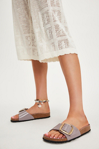 Madrid Hammered Big Buckle Birkenstocks | Free People (Global - UK&FR Excluded)