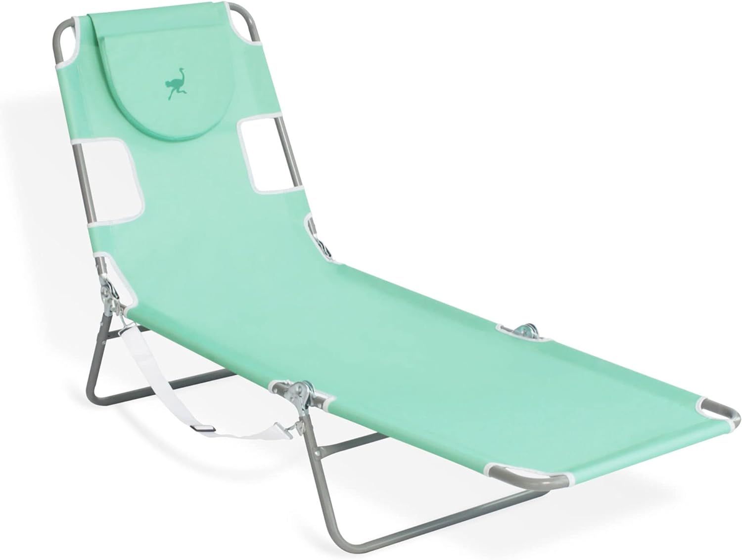 Ostrich Chaise Lounge Beach Chair for Adults with Face Hole - Versatile, Folding Lounger for Outs... | Amazon (US)