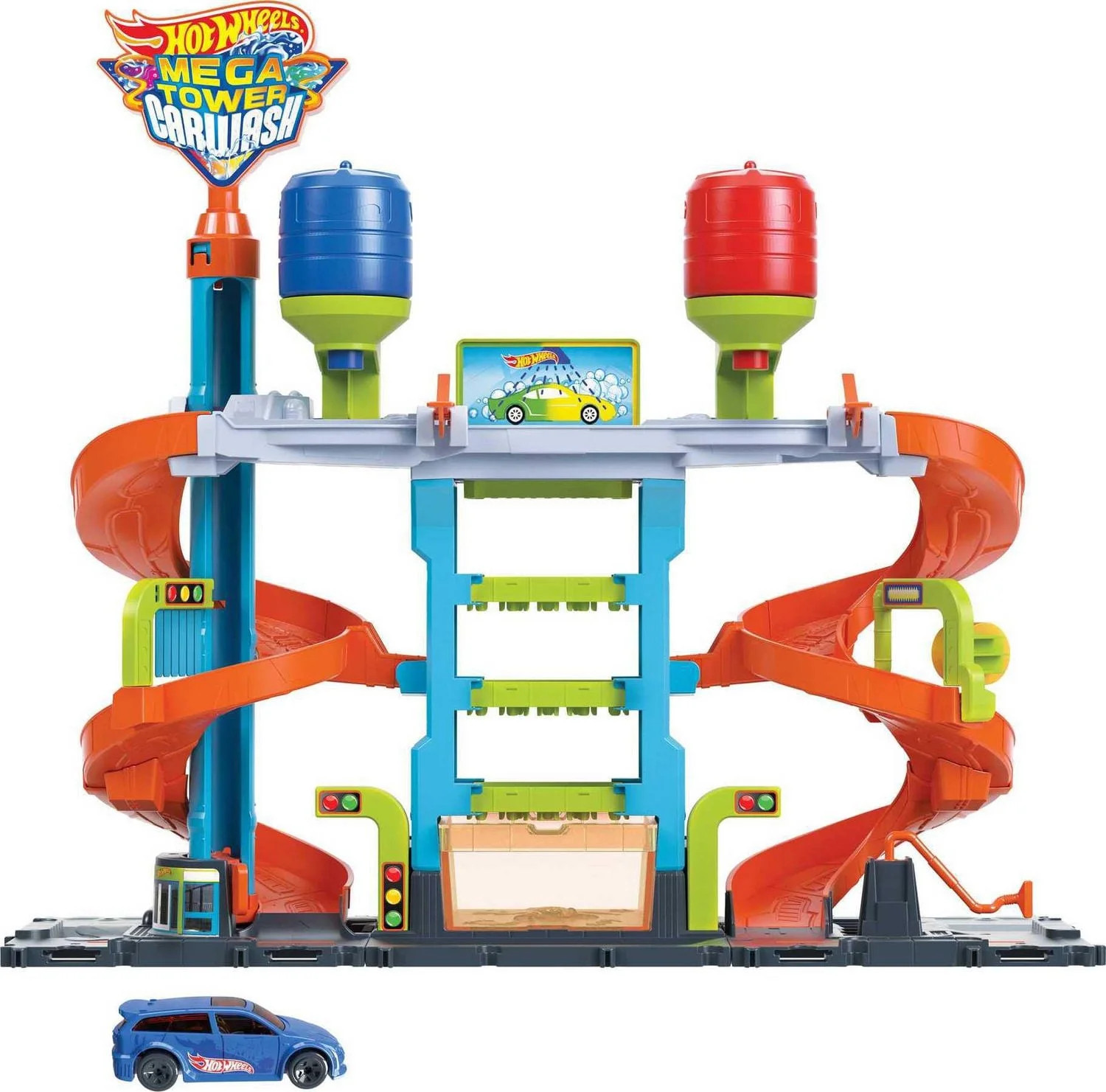 Hot Wheels City Mega Ride Car Wash, Color Shifters Vehicle | Walmart (CA)