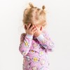 Click for more info about Pink Breakfast Buddies Two-Piece Bamboo Viscose Pajama Set