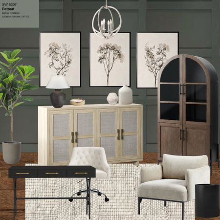 Vision Board Request: Moody Home Office! 

SW Retreat Accent Wall 

#LTKhome #LTKfamily #LTKFind