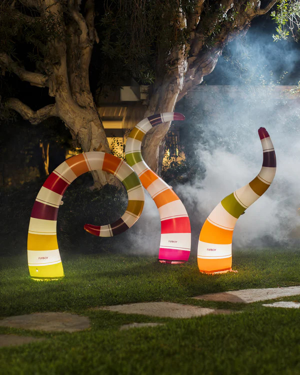 Halloween Lawn Snake
                      Light Up, 3-Pack | FUNBOY