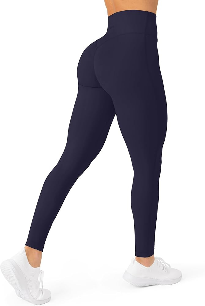 PAVOI ACTIVE Buttery Soft Workout Leggings for Women - High Waisted No Front Seam Gym Leggings Yo... | Amazon (US)