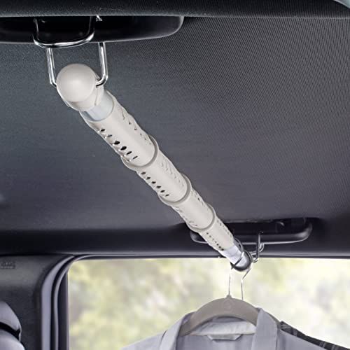 High Road Heavy Duty Car Clothes Hanger Bar with No-Slip Dividers, Steel Universal Fit Rods and S... | Amazon (US)