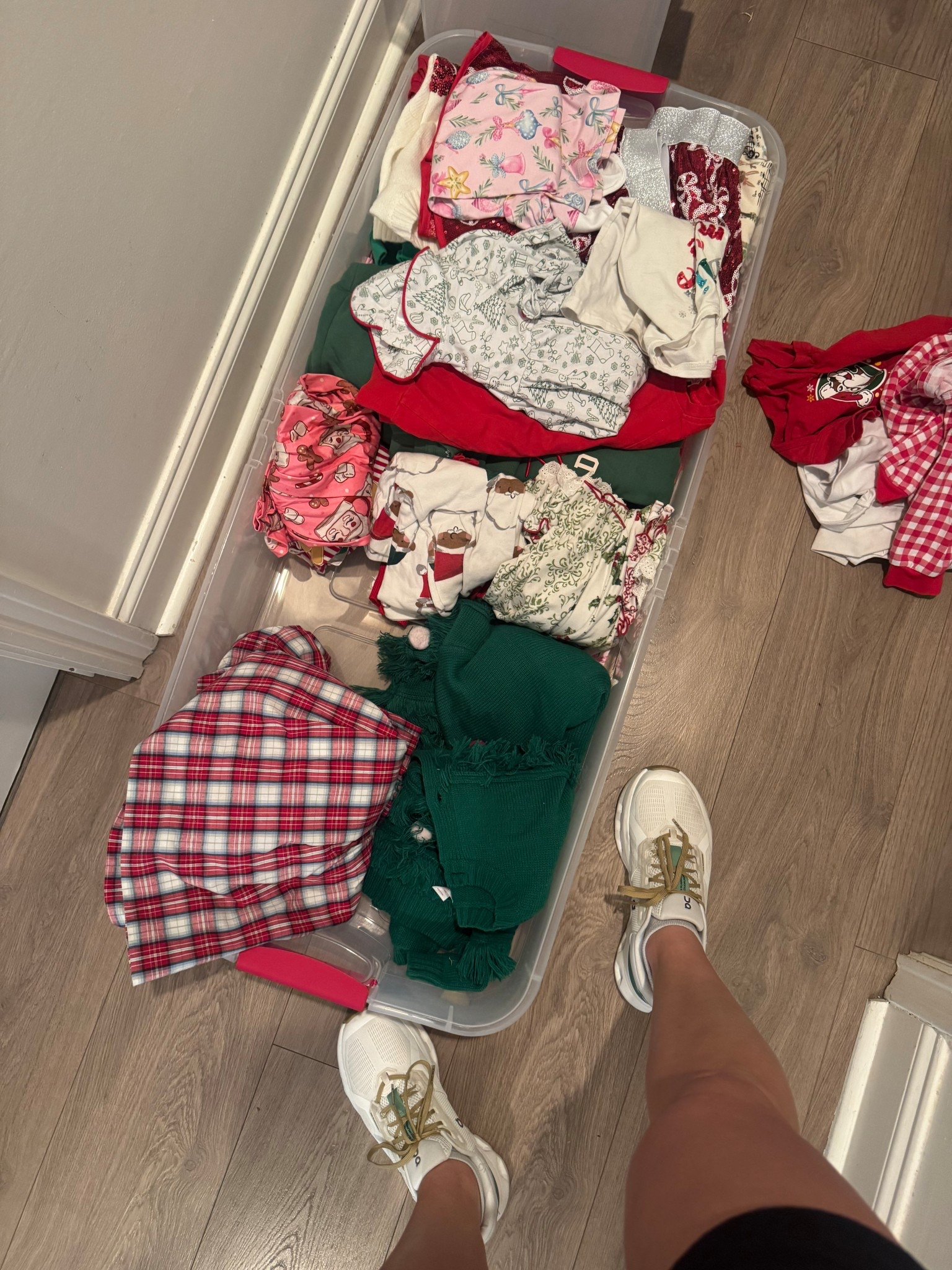 Target storage on sale perfect for putting away the Christmas clothes 

#LTKKids #LTKSaleAlert #LTKBaby