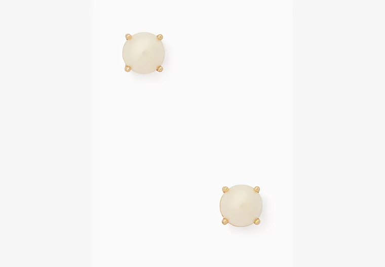 Kate Spade Pearl Gumdrop Studs, Cream | Kate Spade Outlet