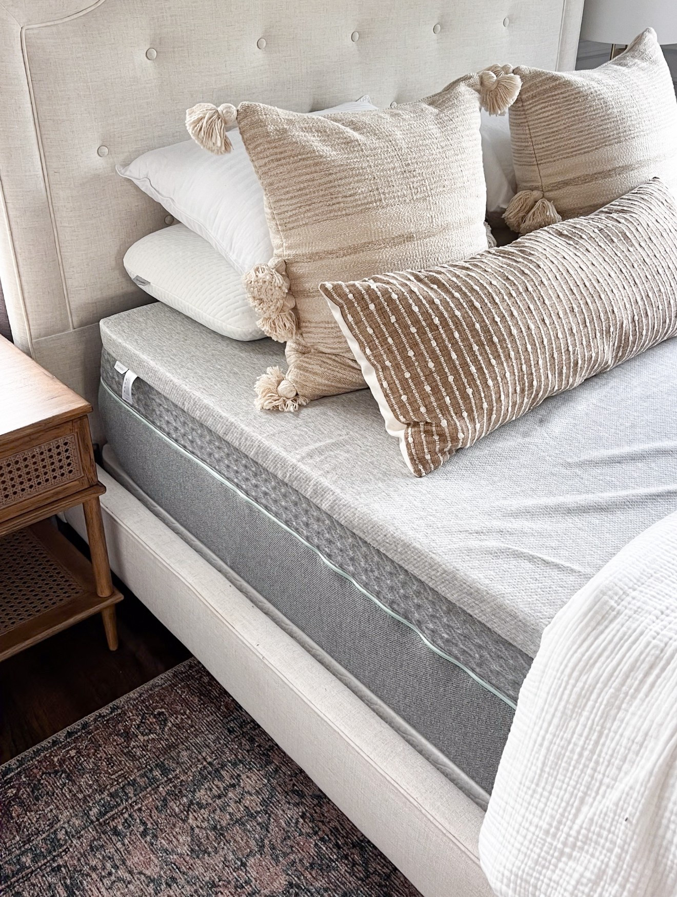 We had guests this weekend and they couldn’t stop commenting on how comfortable our guest room bed was. It’s all this mattress and mattress topper (and they’re both on sale right now!!) 

#LTKFamily #LTKSaleAlert #LTKHome