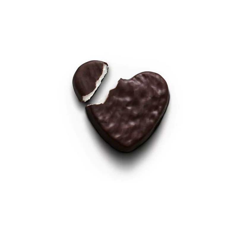 York Dark Chocolate Peppermint Patties Hearts Valentine's Day Candy, Bag 9.6 oz | Walmart (US)