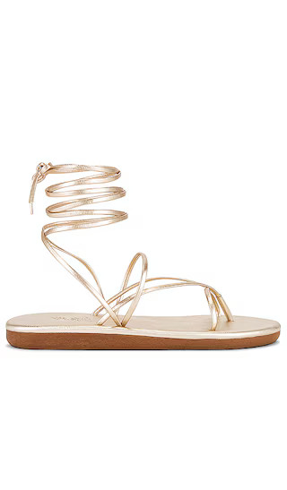String Flip Flop in Platinum | Revolve Clothing (Global)