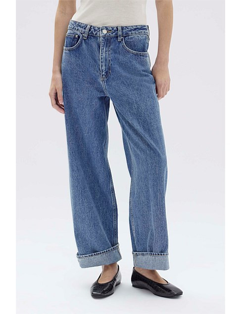 Assembly Label Boyfriend Jean Dark Stone | David Jones | David Jones (Australia & New Zealand)