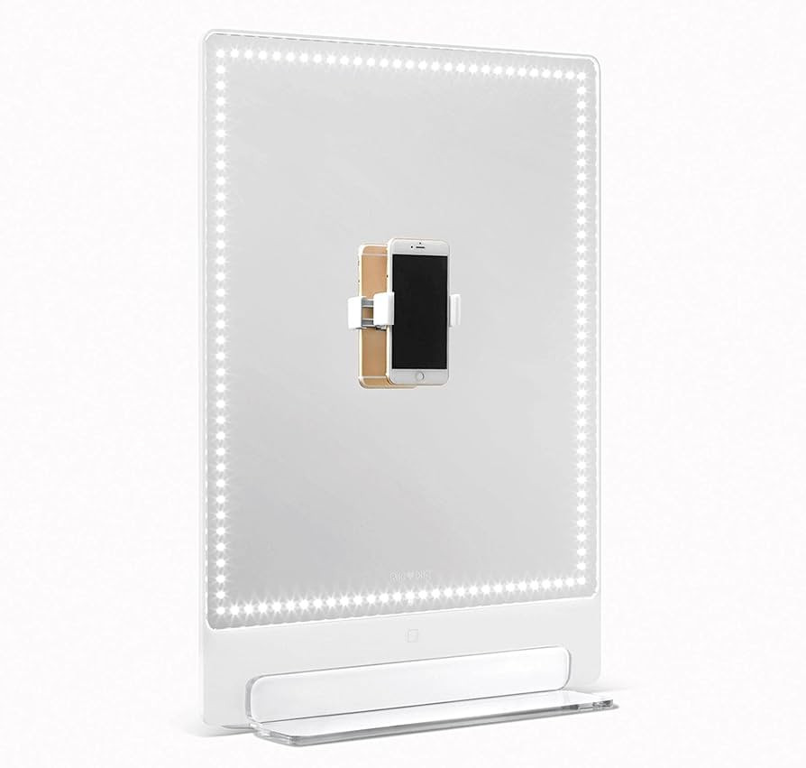 Riki Tall Vanity Mirror with HD LED Lights, Remote Lighting and Smartphone Control, Advanced High... | Amazon (US)