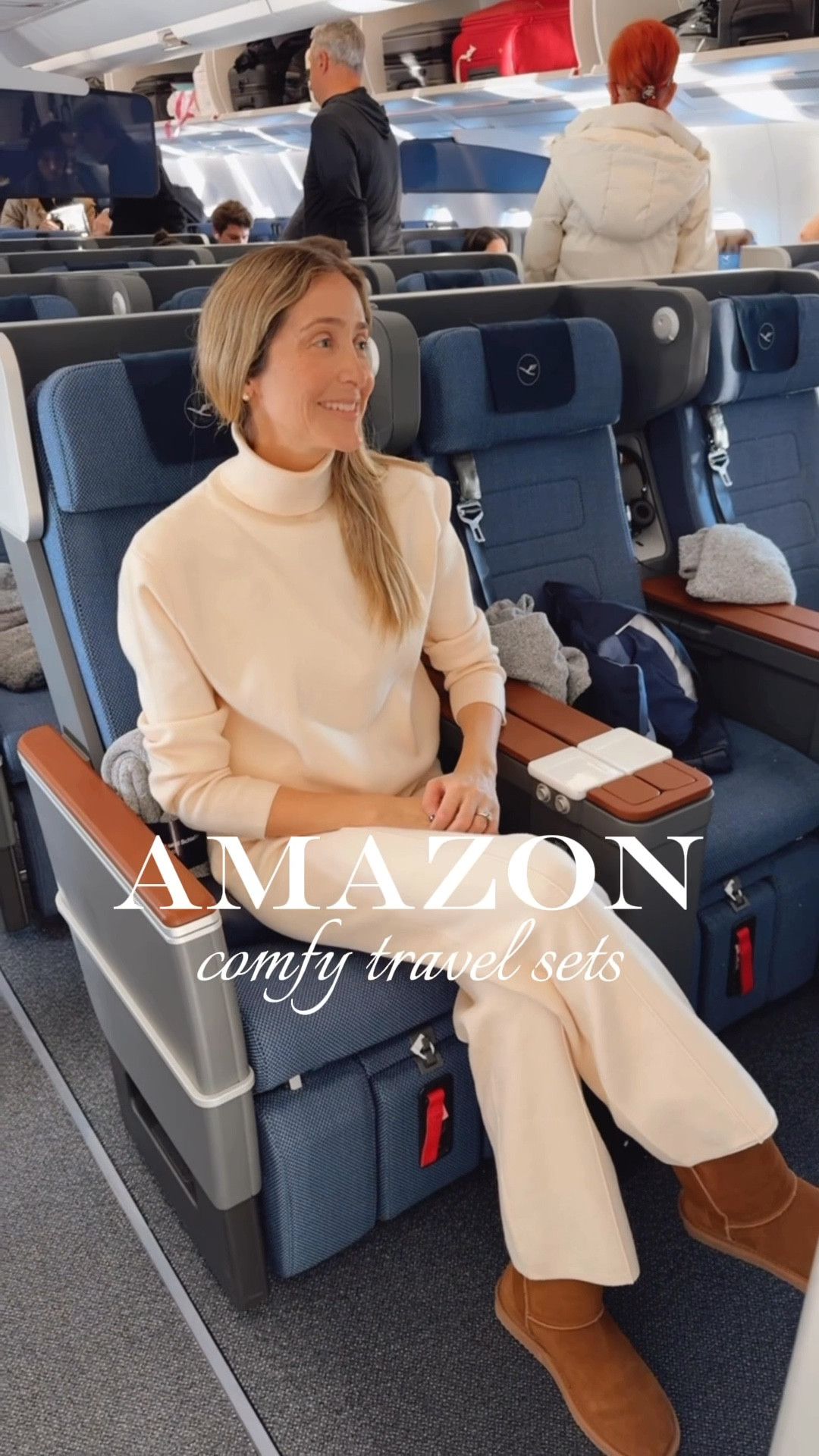Comfortable, warm and elegant Amazon set I wore on my 11 hour flight back to Miami from Europe
Runs tts , wearing a size small 
Airport outfit 
Travel outfit 

#LTKSeasonal #LTKTravel #LTKootd