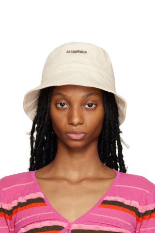 Off-White Le Raphia 'Le Bob Gadjo' Bucket Hat | SSENSE