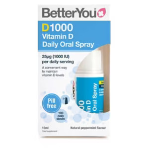 BetterYou Vitamin D 1000iu Daily Oral Spray 15ml | Boots.com